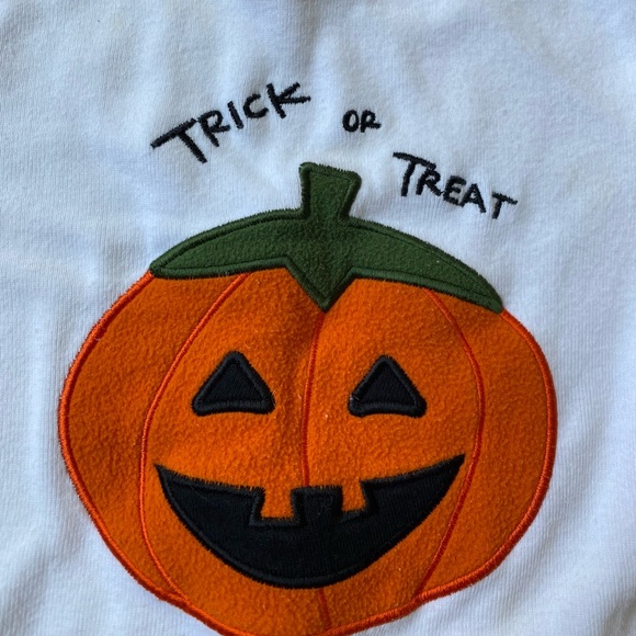 GAP 🎃 Halloween Trick or Treat Jack o’ Lantern Patch Cotton Matching Outfit - Picture 2 of 14